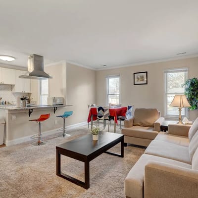 Balcony | Downtown | Duke | UNC | Pet Friendly